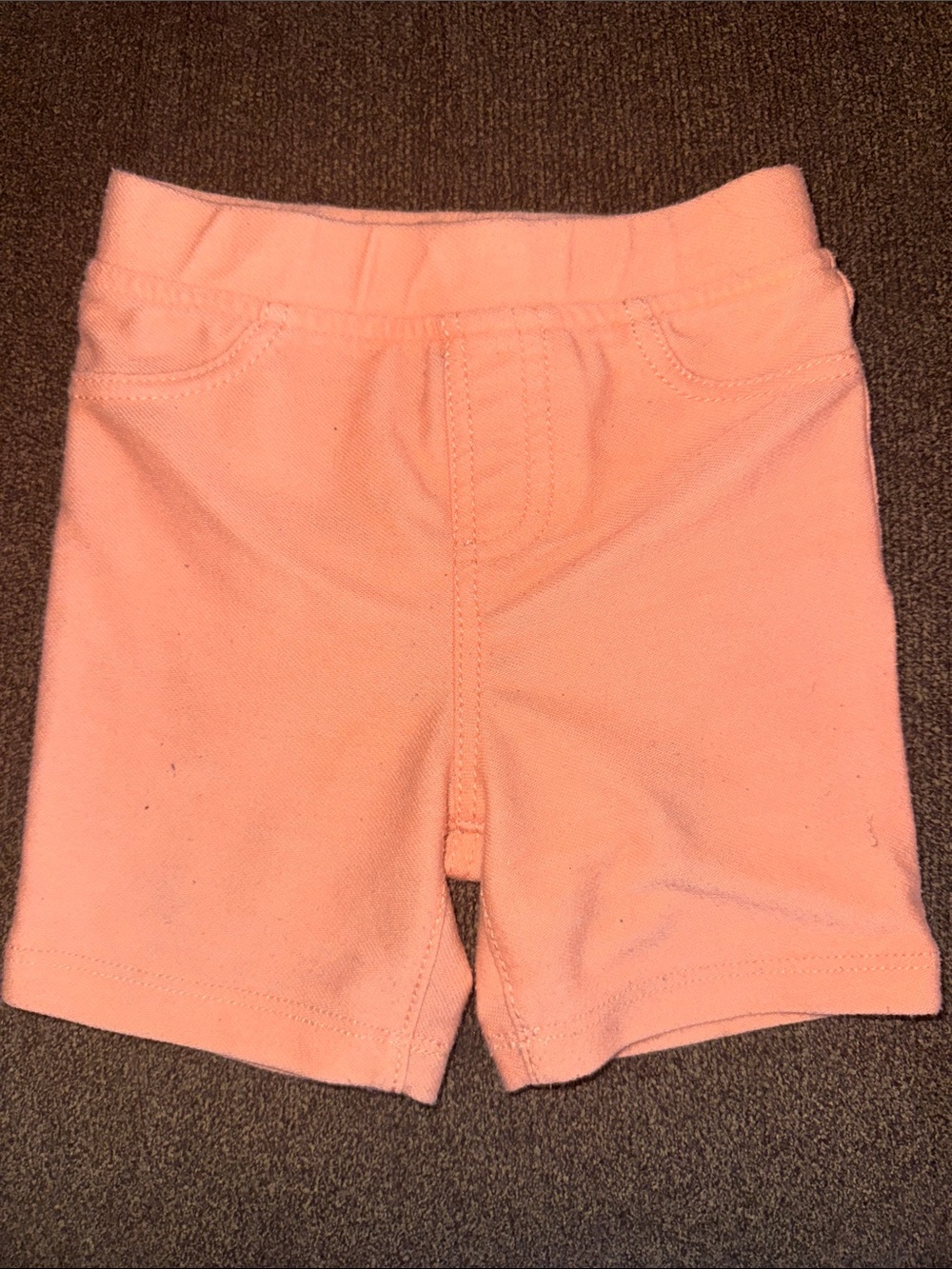 Toughskins Light Pink Knit Pull-On Shorts